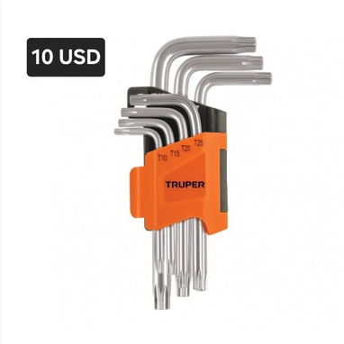 Juegos de llaves allen y torx marca Truper - 5/5