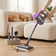 Aspiradora de mano inalámbrica con batería grande y accesorios - Img 57901349