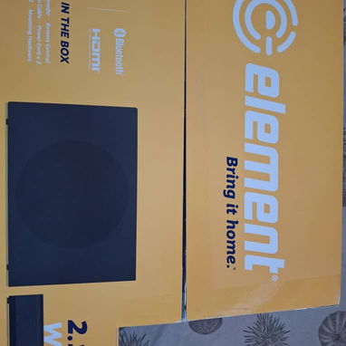 Barra de sonido 2.1. ELEMENT. Barra de Sonido: ⭐ 30W x 2 Largo 80cm. -Subwoofer Inalámbrico ⭐60W Largo. - Img 117524530