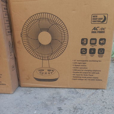 Ventilador Recargable - Img 119330530