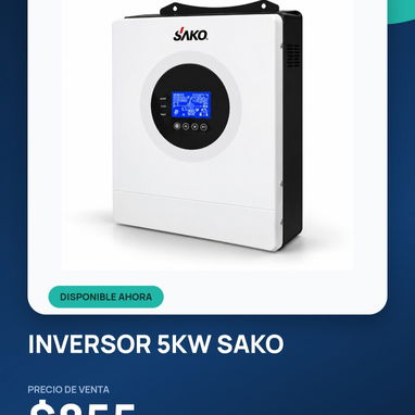 Inversor solar: Sumry, Must, Sako, InfiniSolar y otros - 7/10