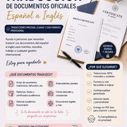 Traduccion de documentos oficiales de ESPAÑOL A INGLES - Img 56258887