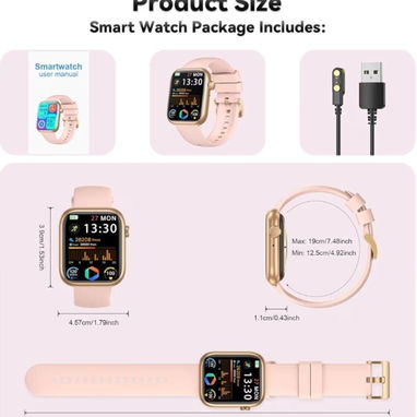 ⌚ Smartwatch QVEQ con Pantalla HD y Llamadas Bluetooth - Img 118575798