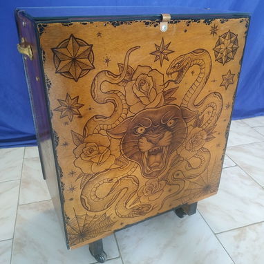 Para tatuar: 2 maquinas rotativas,sillas,lámpara,mesa de trabajo, guantes, agujas,tintas etc - 3/7