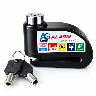 CANDADO PARA DISCO CON ALARMA 8302 - 2/4