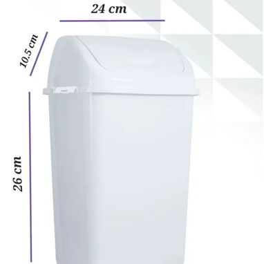 ✨ Cestos de Basura con Tapa Basculante, de pedal y Vaivén. - 2/8