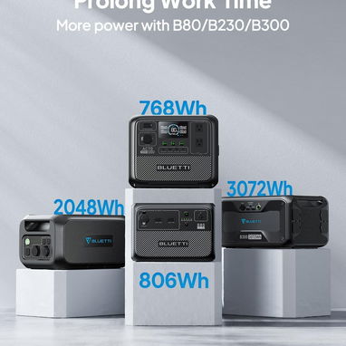 ESTACIÓN DE ENERGÍA PORTÁTIL BLUETTI AC70 768WH 1000W LIFEPO4 UPS APP 7 SALIDAS CARGA RÁPIDA ENVÍO GRATIS + GARANTÍA - 7/9