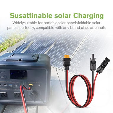 Panel Solar Flexible 100 W – para EcoFlow Incluye cable XT60 para EcoFlow - 7/8