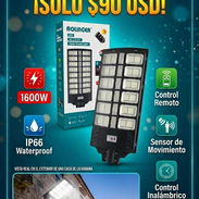 Lámpara de Exterior 1600w con Panel Solar - Img 57689323