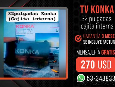 TV 32 pulgadas, Factura, garantía y Mensajería Gratis (La Habana) - Img 67987424
