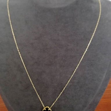 Cadenas y manillas van cleff,aretes todo oro 10k de fabrica - Img 121163014