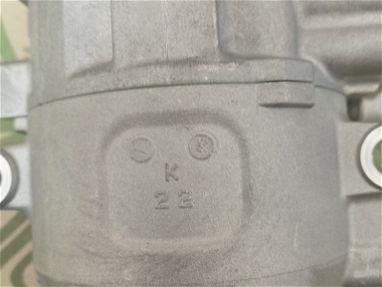 Compresor de aire acondicionado marca DENSO Japonés, fabricado en Alemania para SEAT Cordoba Ibiza, Skoda Fabia VW Polo. - Img main-image