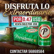 Cerveza Presidente por 0.47 usd compra mínima 10 cajas Interesados 56868584 - Img 55743914