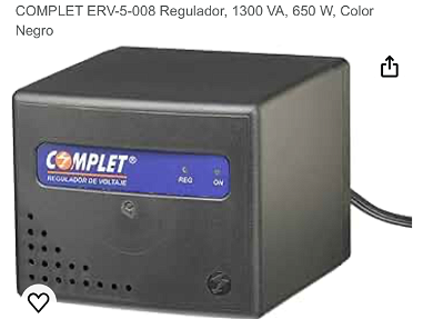 Regulador de voltaje complet - Img 66583117