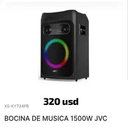 Bocina de música 1500 W, JVC - Img 55551228