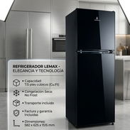REFRIGERADOR LEMAX 7.5 PIES | EFECTO ESPEJO | $470 USD | TRANSPORTE INCLUIDO | FACTURA Y GARANTÍA | Congelación Seca - Img 58012931