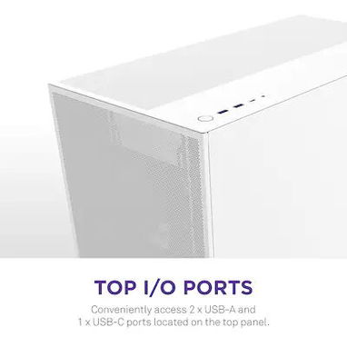 Chasis NZXT H7 Flow Mid-Tower ATX PC Blanco - Img 123415363