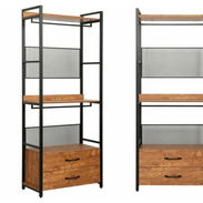 Colgador de ropa con gaveta - Img 56245532