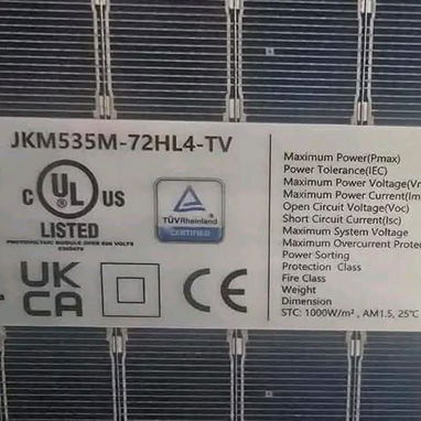 PANEL SOLAR DE 535W - 4/4
