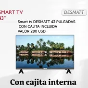 Smart TV Desmatt 43 Pulgadas con cajita incluida - Img 56744031