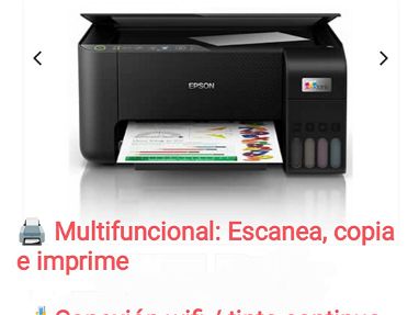 Impresora Multifuncional Epson EcoTank L3250. - Img 67687160