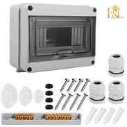 Caja brekera con cubierta transparente⚡ 8 vías | 12 vías| 15 vías | 18 vías | 2 vías 🚀 Solamente con mensajería - Img 57307212