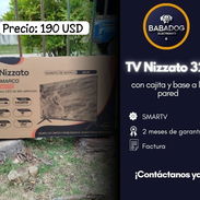 Tv Smart tv 32 Nizzato con cajita y base a la pared Precio:190 usd con mensajería - Img 54973271