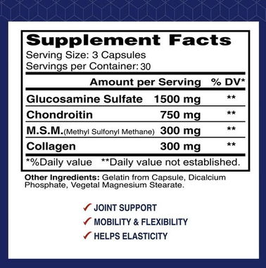 ▶✔ Glucosamina de 90 Tabletas de 1000mg Precio 12USD o CUP (Envio a domicilio Habana) - Img 79935541