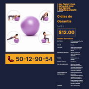 BALÓN DE YOGA INFLABLE CON SUPERFICIE ANTIDESLIZANTE VPT# -0221 - Img 56244197