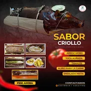 ⏬️ ENCARGA CON SABOR CRIOLLO ⏬️ Cerdo asado al carbón para compartir con los tuyos: 🐷🥵 • CERDO ENTERO •PIERNA ASADA • - Img 56653680