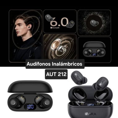AUDÍFONOS INALAMBRICOS, MARCA 1HORA ORIGINALES - Img 125507415