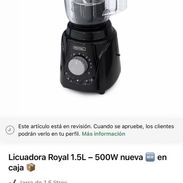 Licuadora Royal 1.5L 500w NUEVA EN CAJA - Img 56025958