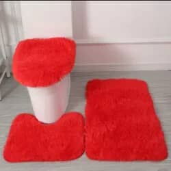Juego de 3 alfombras para baño 16 usd - Img 116847123