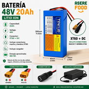 ❗✅Batería de Litio ⚡ Incluye conectores y cargador🚚  Domicilio incluido 📢 La mejor oferta❗ Escribir al 👉 https://wa.m - Img 57125171