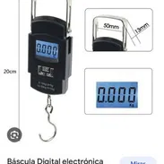 Bascula Digital Electronica Portatil, 50kg, 10g, gancho colgante - Img 47054129