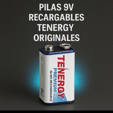 pilas 9v Amazon Basic y Tenergy recargables - Img 98911503