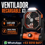 Ventilador recargable - Img 56427971