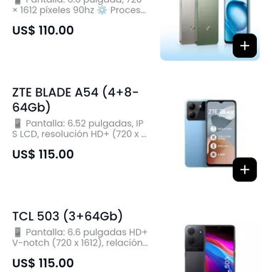 Telefonos variados (Samsung, Xiaomi, TCL..entre otros) con precios desde 105 USD. Nuevos en caja sellada. Damos garantía - 2/6