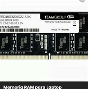 Memoria RAM para Laptop(hl) - Img 45737115