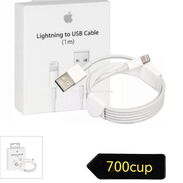 Cable de carga y datos para iPhone 1m. Mensajería - Img 45685913