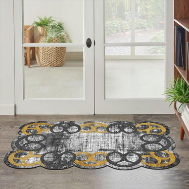 Alfombras decorativas para sala Precio: 26 mil - Medidas: 120 x 200 cm - Material: 100% Poliester - Img 118322056