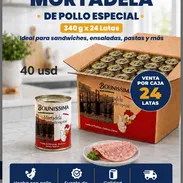 Mortadella de pollo especial venta x caja 24unidades - Img 57695396