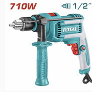 Taladro de impacto percutor 710W marca Total nuevo en caja - Img 56697652