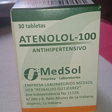 Vendo Atenolol pomo de 30 tab a 850 - Img 123413308