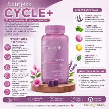 GOMITAS CYCLE+💗Apoyo natural durante el ciclo menstrual y la menopausia. Reduce inflamación y da equilibrio hormonal 💗 - 2/2