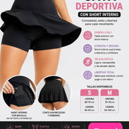 Saya short para gym y short con licra - Img 55900266