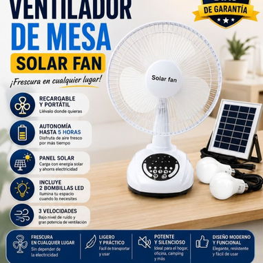 Ventiladores recargables (milexus,E&E,JMD,Sankey y otros)) - Img 122714459