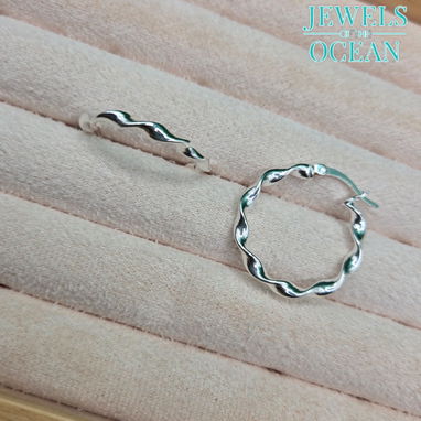 Argollas de plata 925 - 2/6