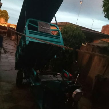 Triciclo Porto bello con panel solar y extensor , baterías 72v89amp Nuevo es 0km - 4/4