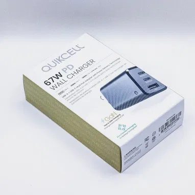 Cargador de Pared Quikcell 67W PD GaN (Multi - Puerto) | • Potencia de hasta 67W (Power | Con... | videojuegoshabana.com - Img 122916415